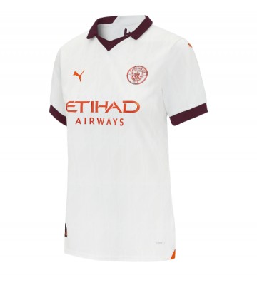 Maillot de foot Manchester City Extérieur Femmes 2023-24 Manches Courte